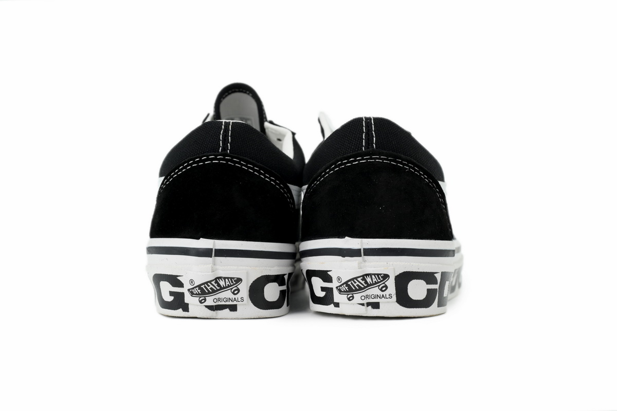 CDG x Vans OG Old Skool LX Sidewall Black