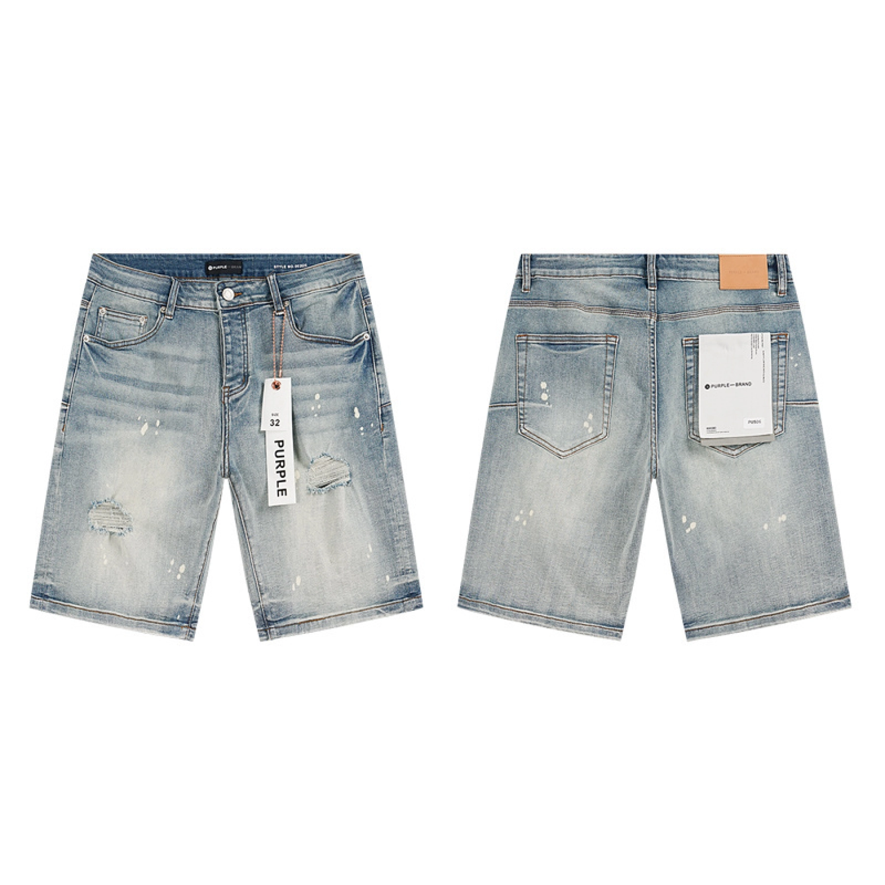Purple Brand Jeans Denim Shorts PU506