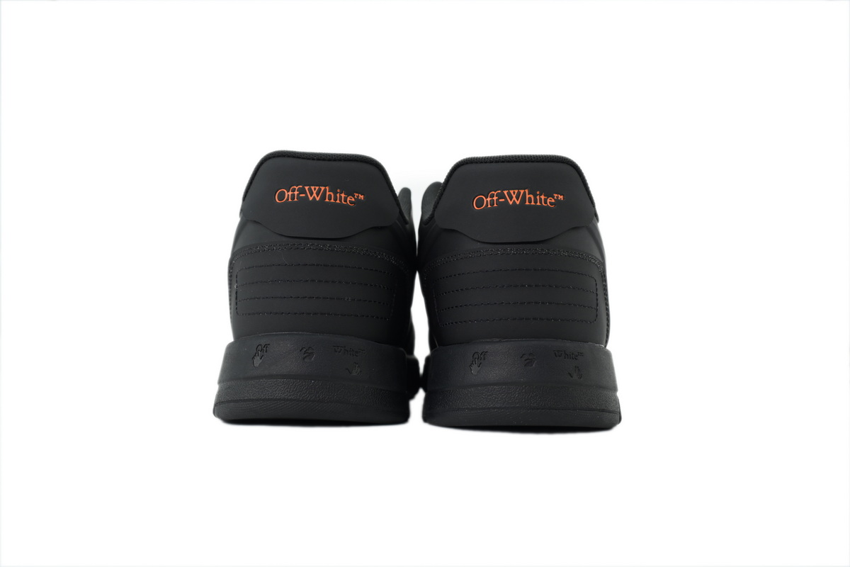 Off White Men Black Out Of Office Molded Sneakers OMIA189S26 MAT0011020