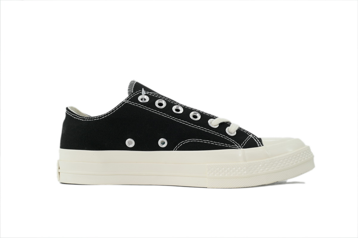 Comme des Garçons Play x Converse Chuck 70 Low Black 150206C