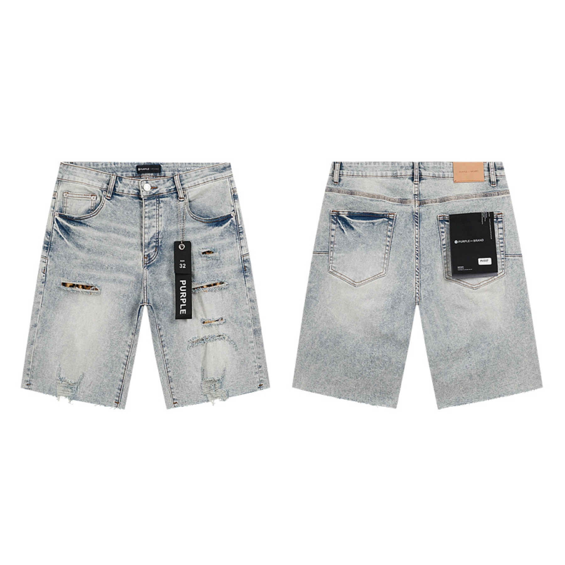 Purple Brand Jeans Denim Shorts PU507