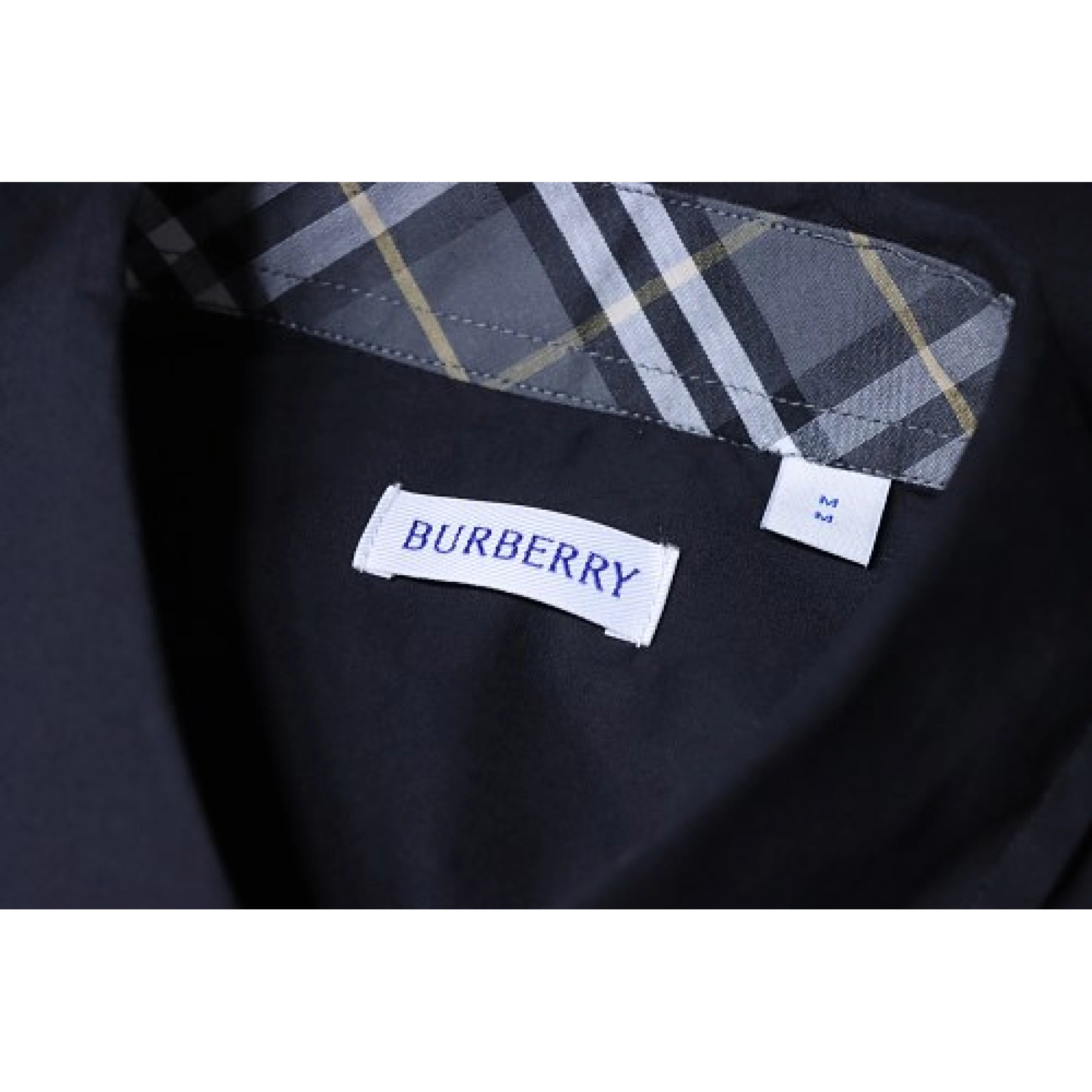 Burberry EKD-Embroidered Cotton Shirt Black