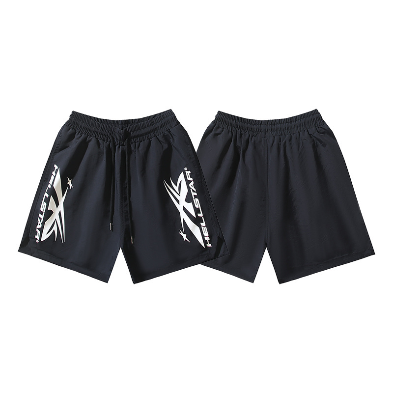 Hellstar Shorts Black 7801#