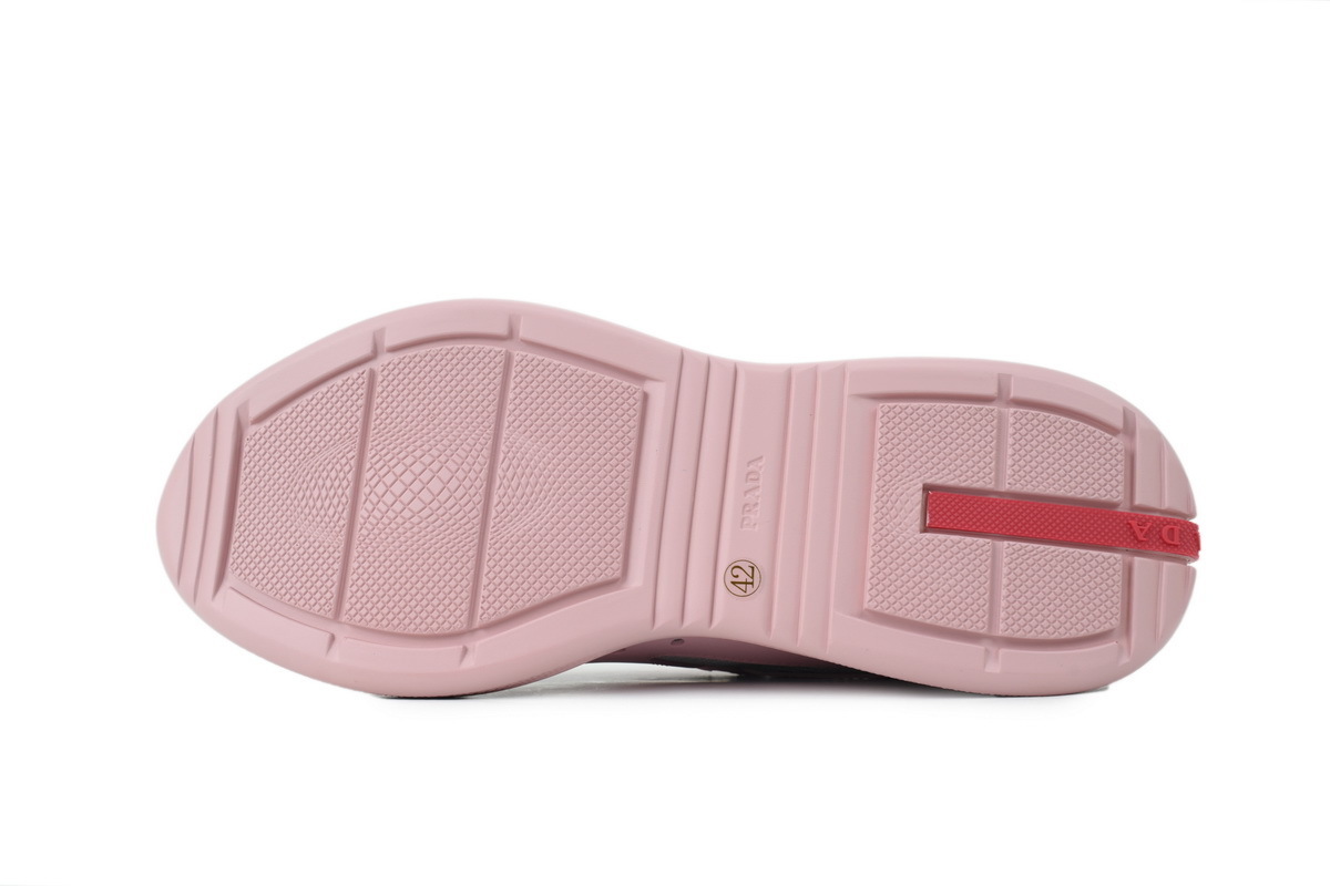 Prada America's Cup sneakers Alabaster Pink