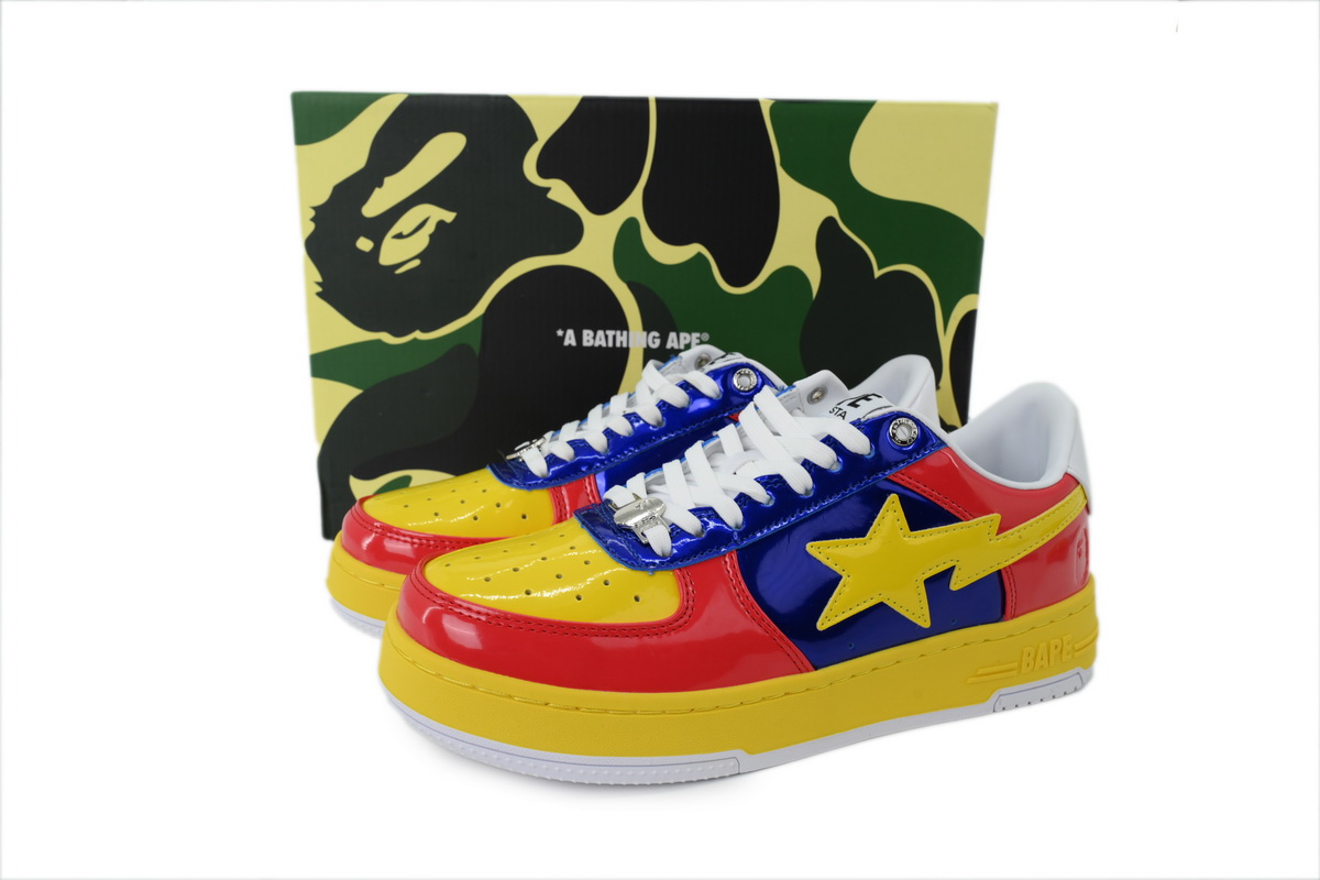 A BATHING APE BAPE Red Blue OZXSHM329911Q