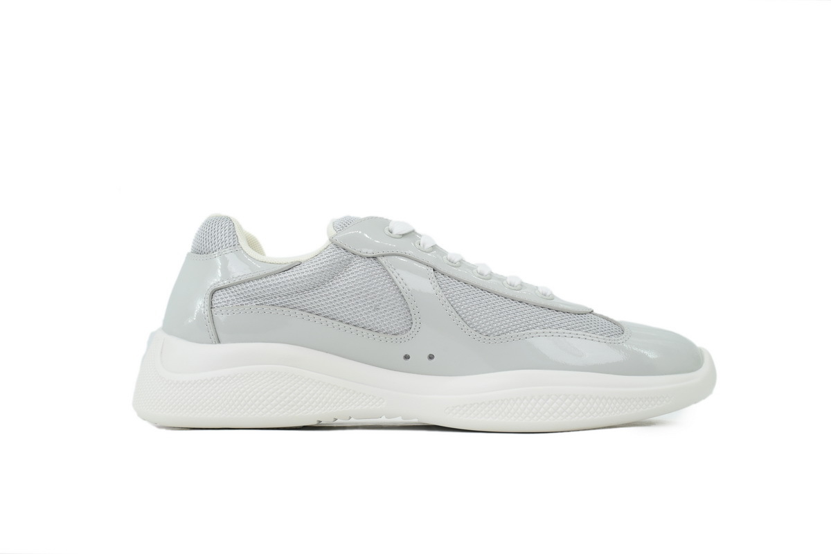 Prada America's Cup Sneakers White Gray