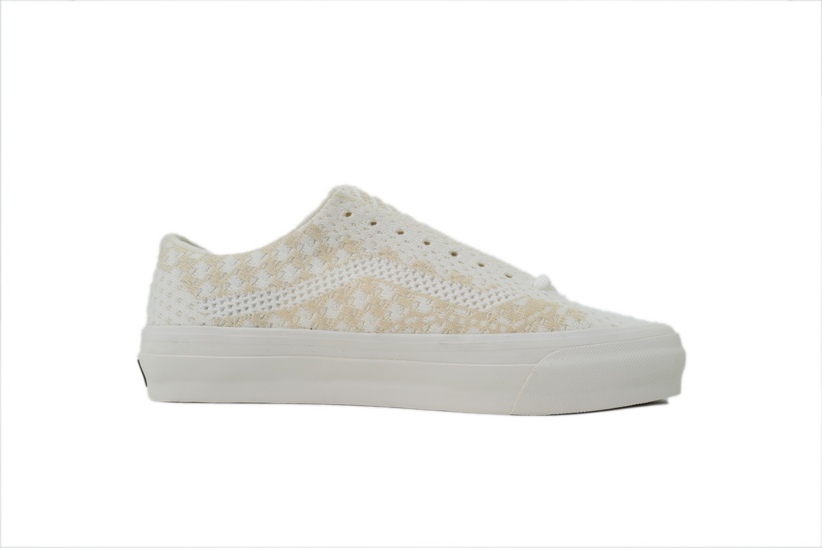 Vans Premium Old Skool Knit True White Beige VN000D8HESF