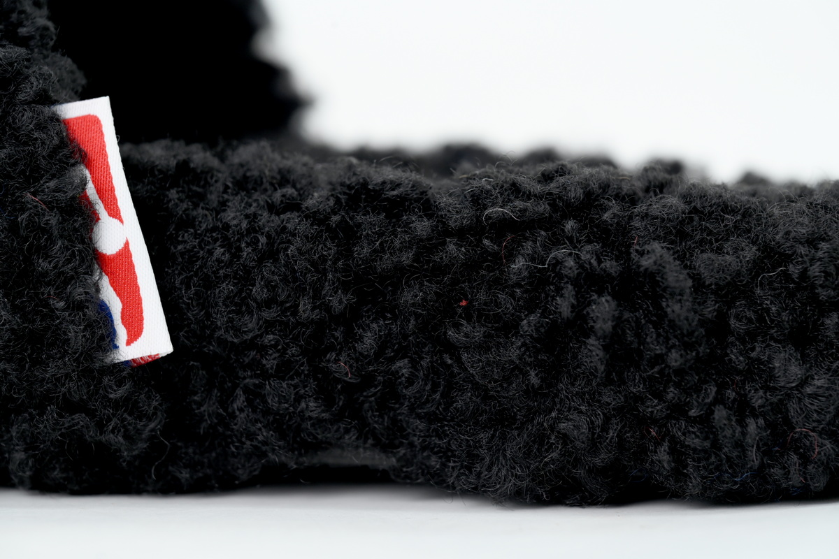 NBA x Balenciaga Furry Slides Black