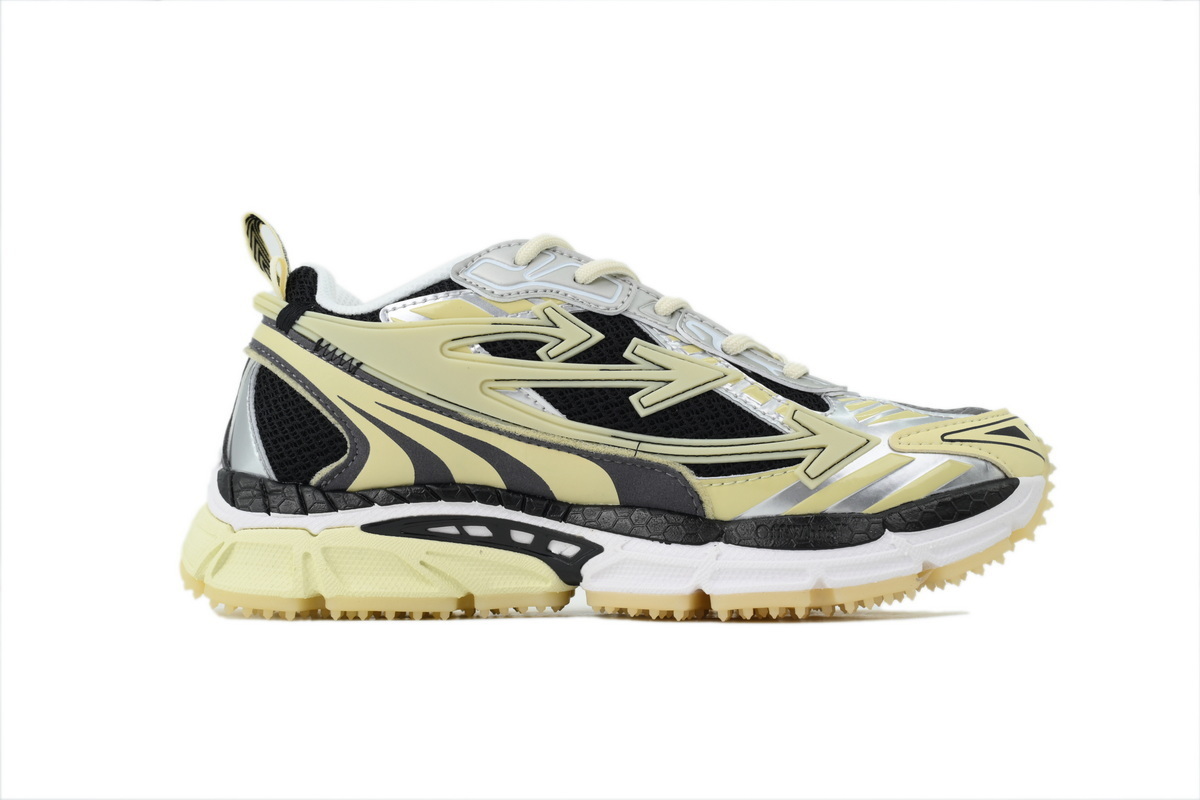 Off-White Be Right Back Yellow Black OWIA295S 26FAB003 1087