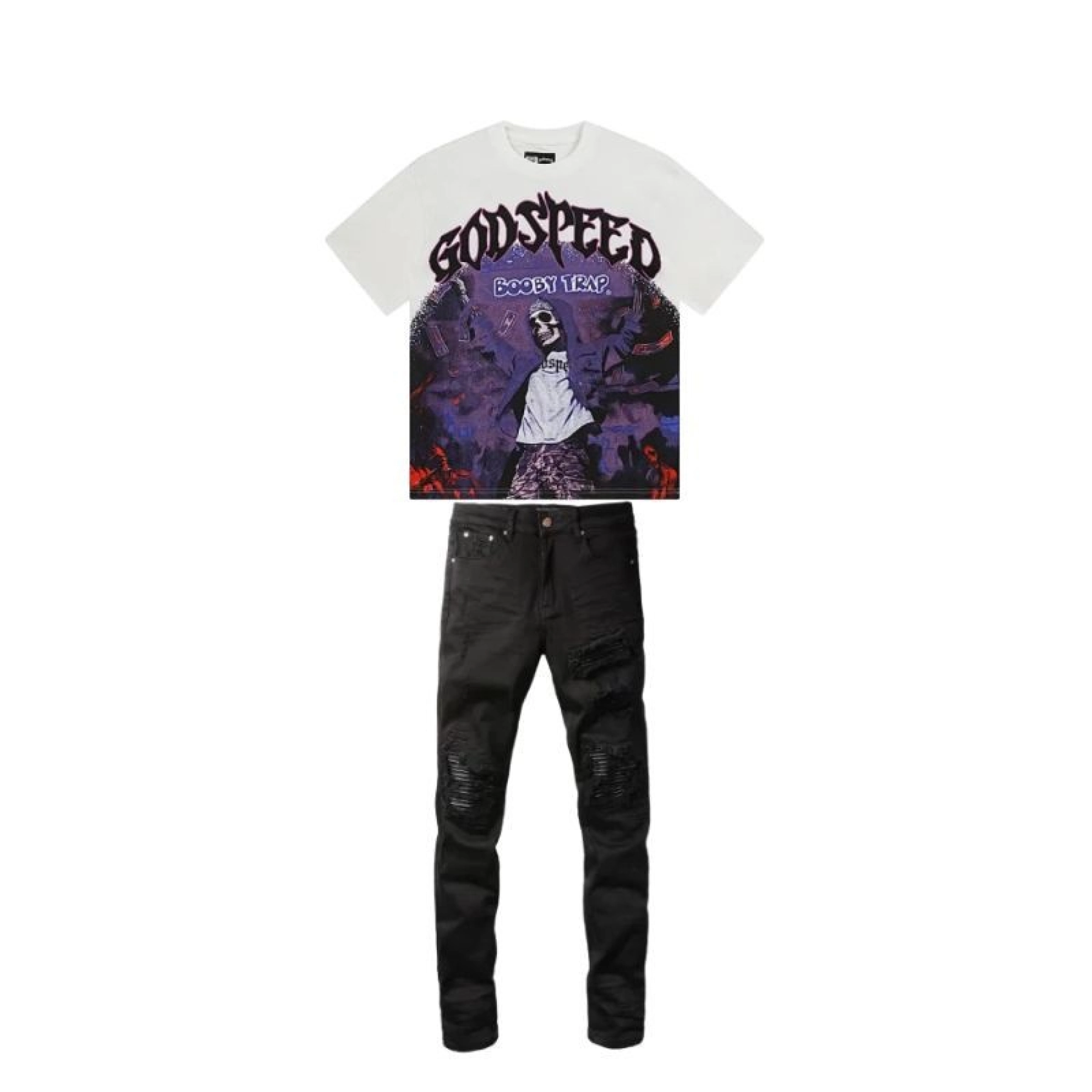 Godspeed T-Shirt 3115#+Amiri Jeans 602-1