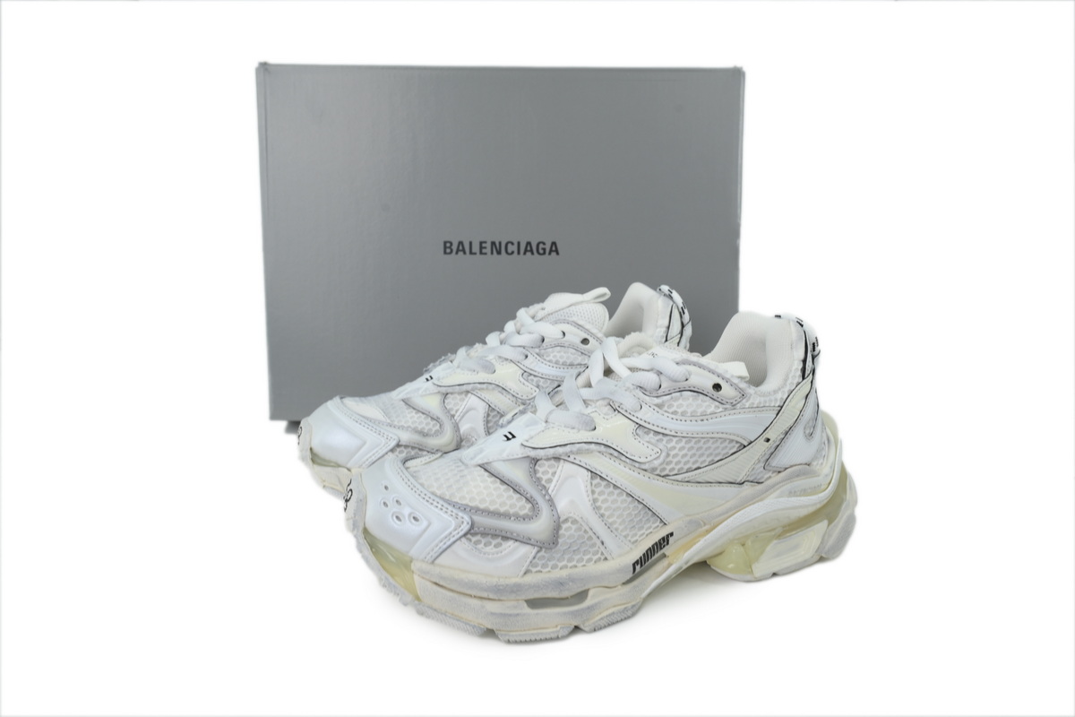 Balenciaga Wms Running Shoes Beige 779064 W3RXP 9010