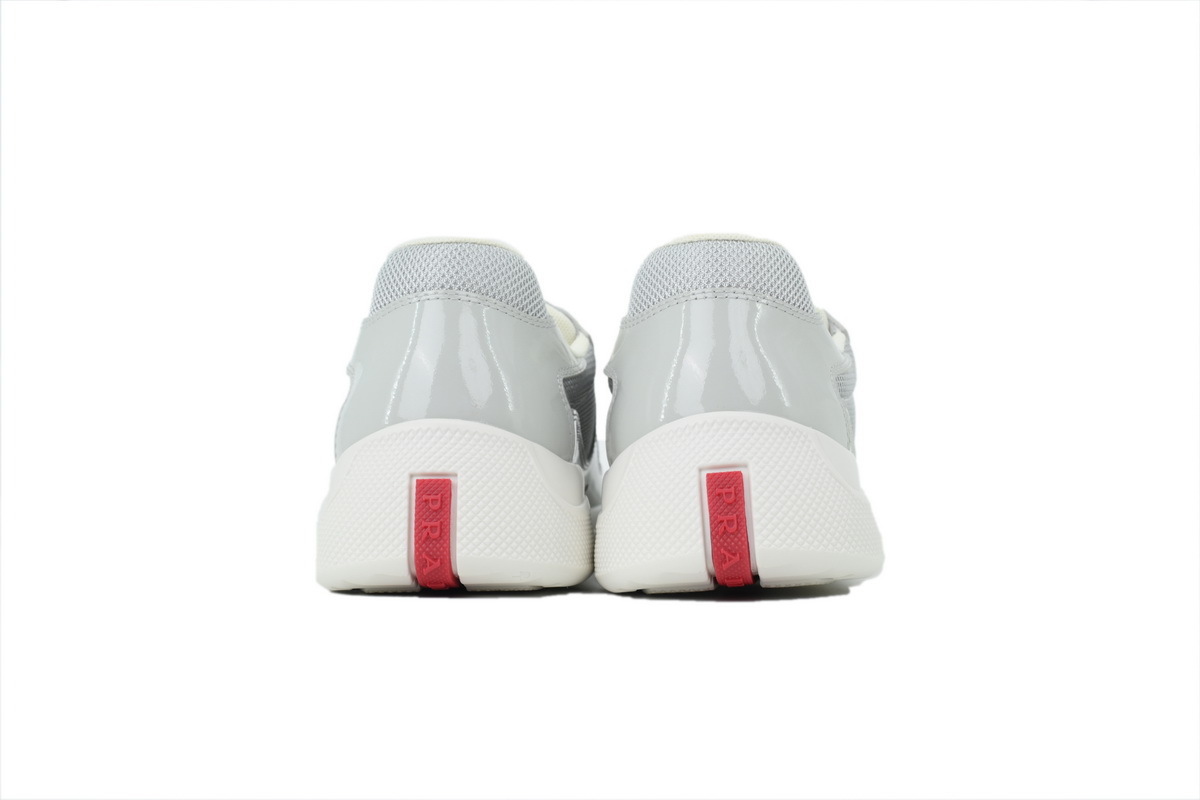 Prada America's Cup Sneakers White Gray