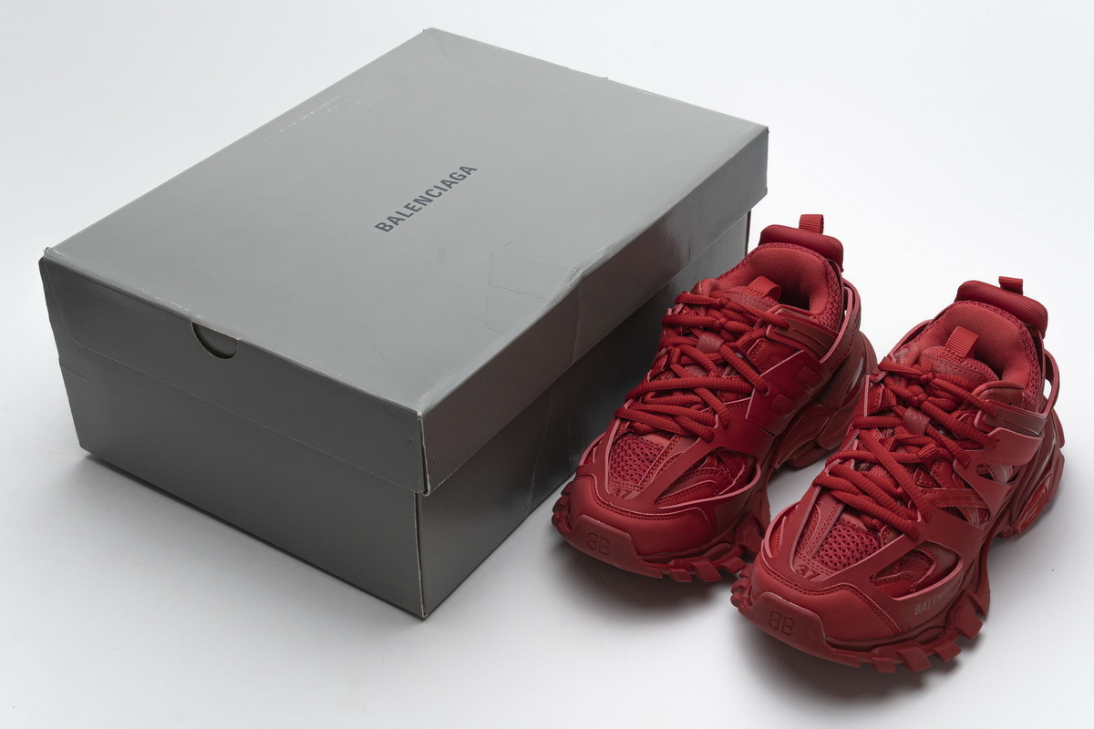 Balenciaga Track Tess S Red 542436 W1GB7 2017