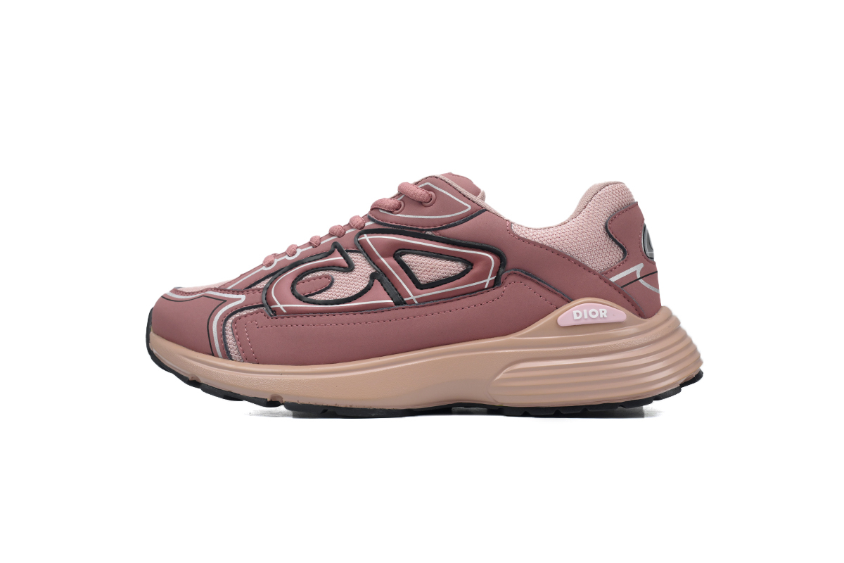 Dior Light Grey  B30 Sneakers Pink 3SN27ZIR-16536