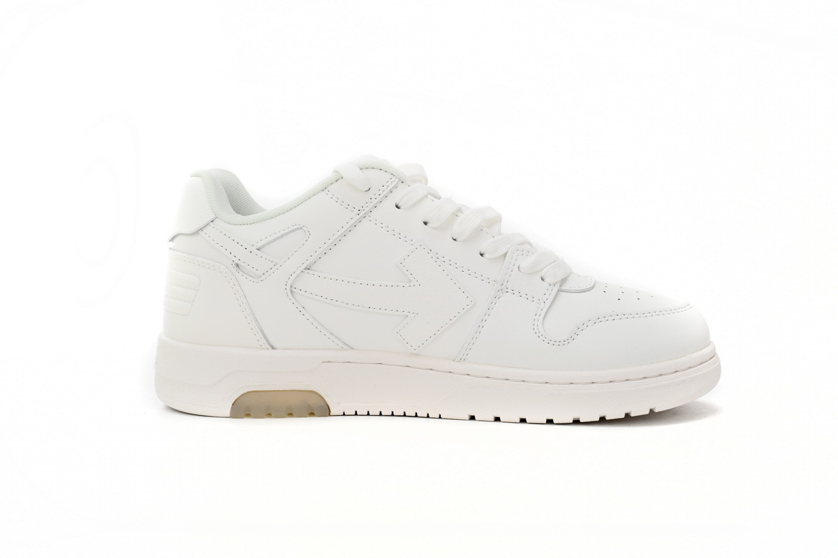 OFF WHITE Out Of Office OOO Low Tops Triple White OMIA189 C99LEA00 10100