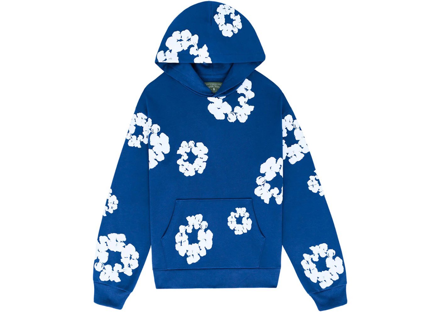 Denim Tears Cotton Wreath Sweatshirt Hoodie Blue