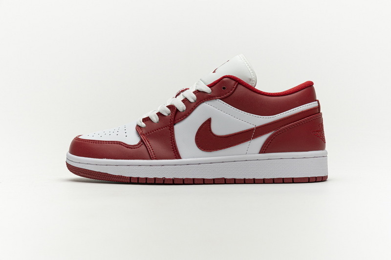 Jordan 1 Low Gym Red White 553558-611