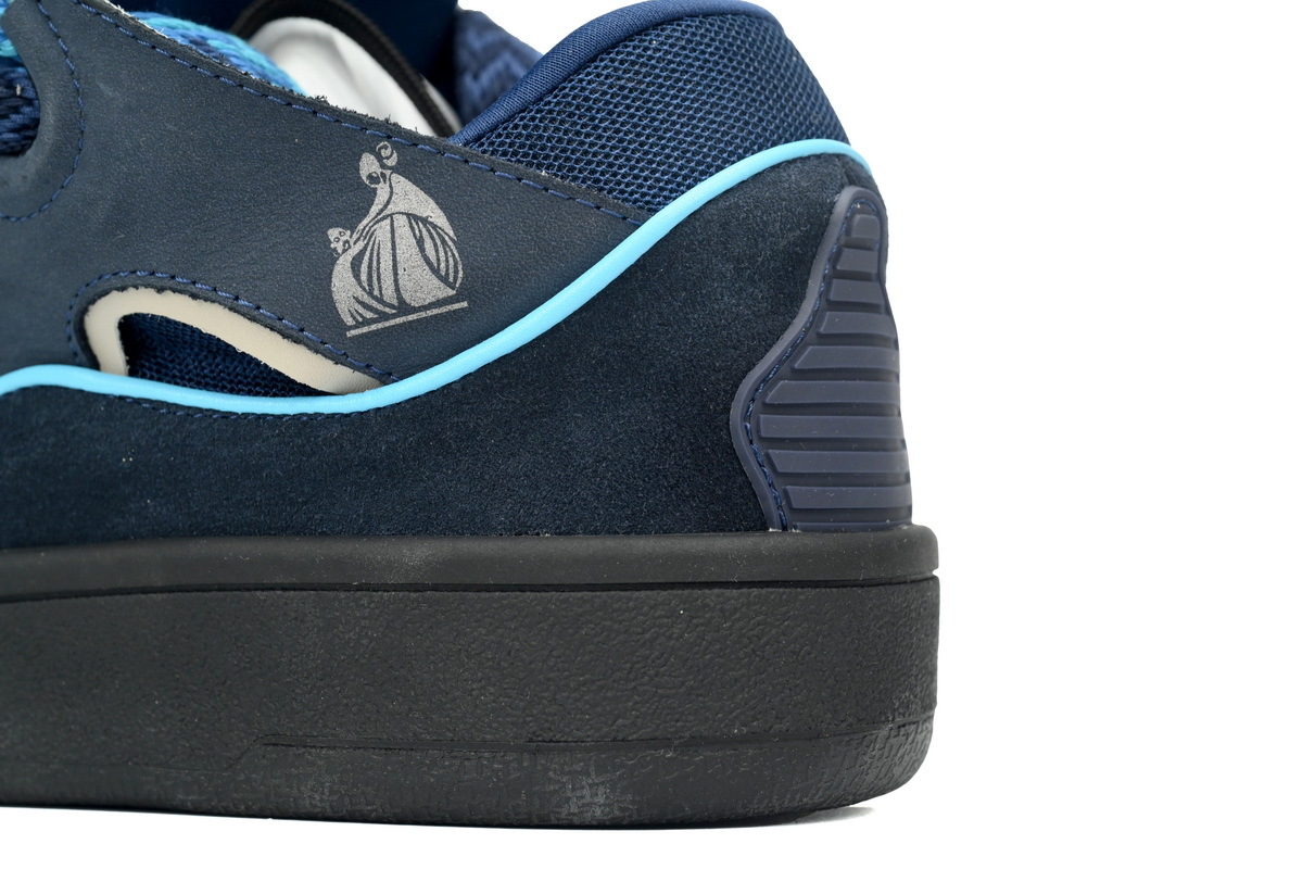 Lanvin Leather Curb Blue