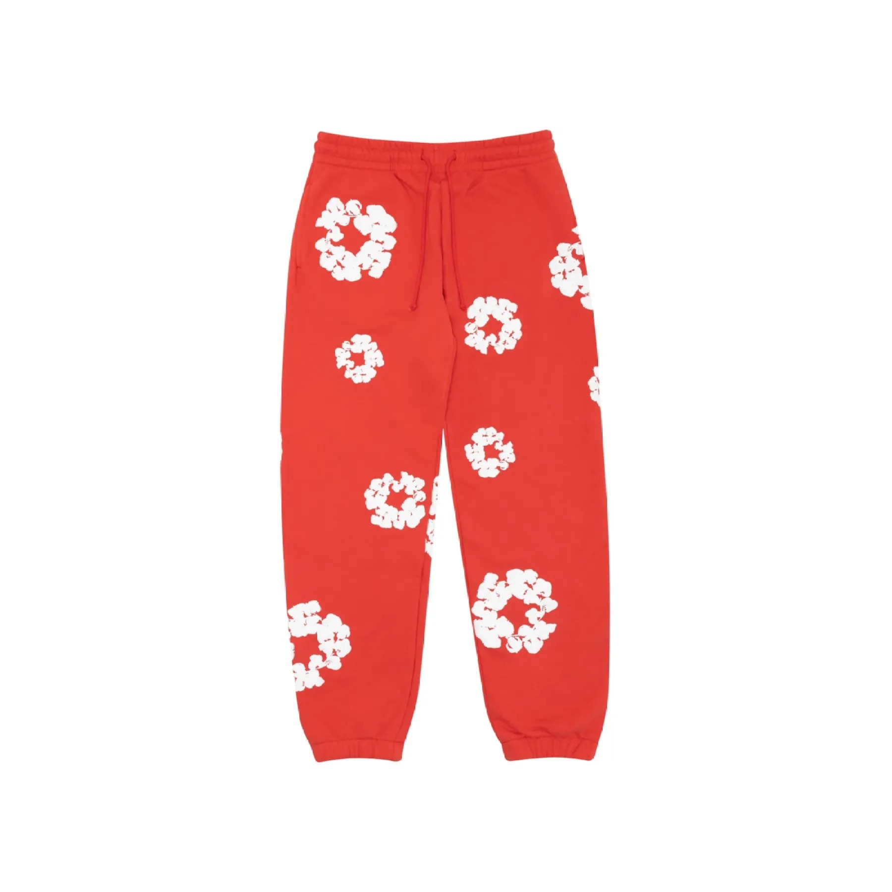 Denim Tears Cotton Wreath Sweatpants Red