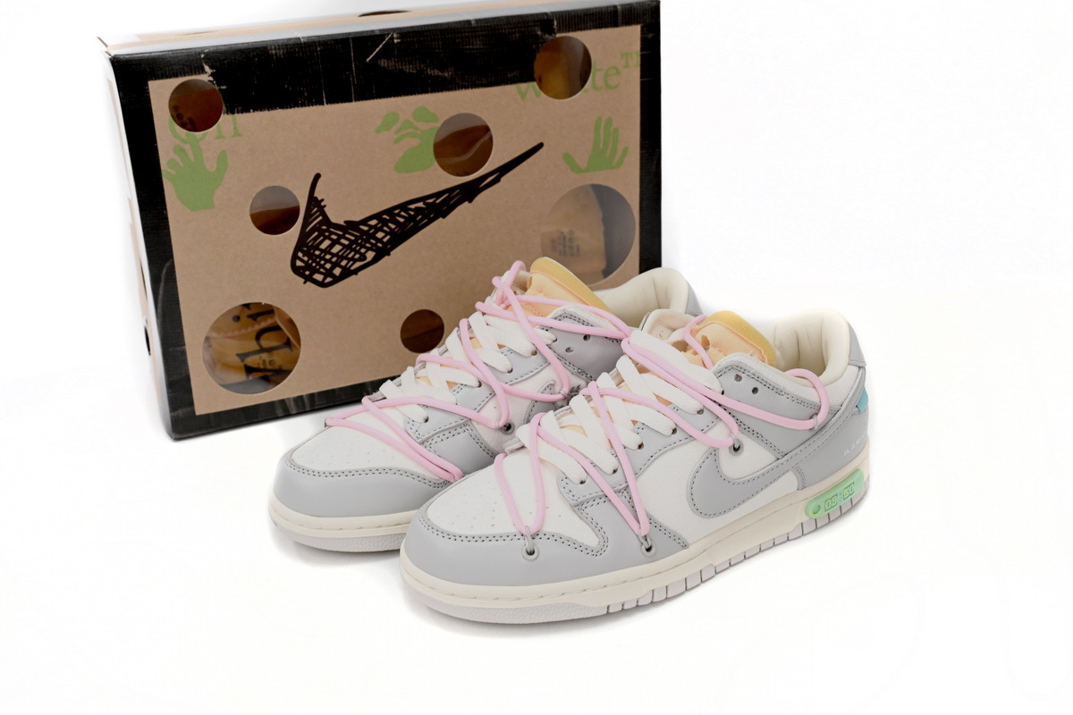 OFF WHITE x Nike Dunk SB Low The 50 NO.09 DM1602-109