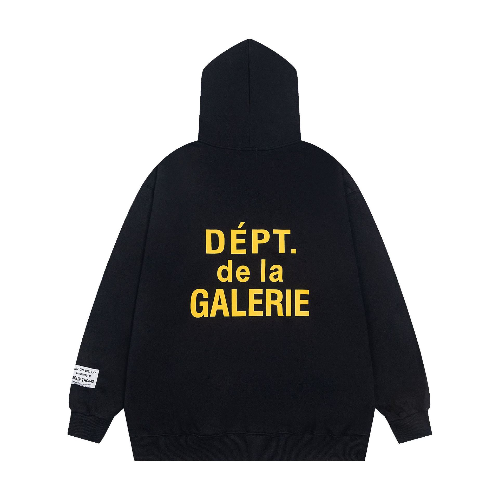Gallery Dept French Zip Hoodie Black