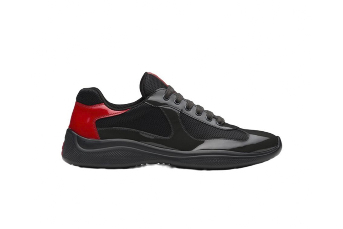 Prada America's Cup Black and Red Silver