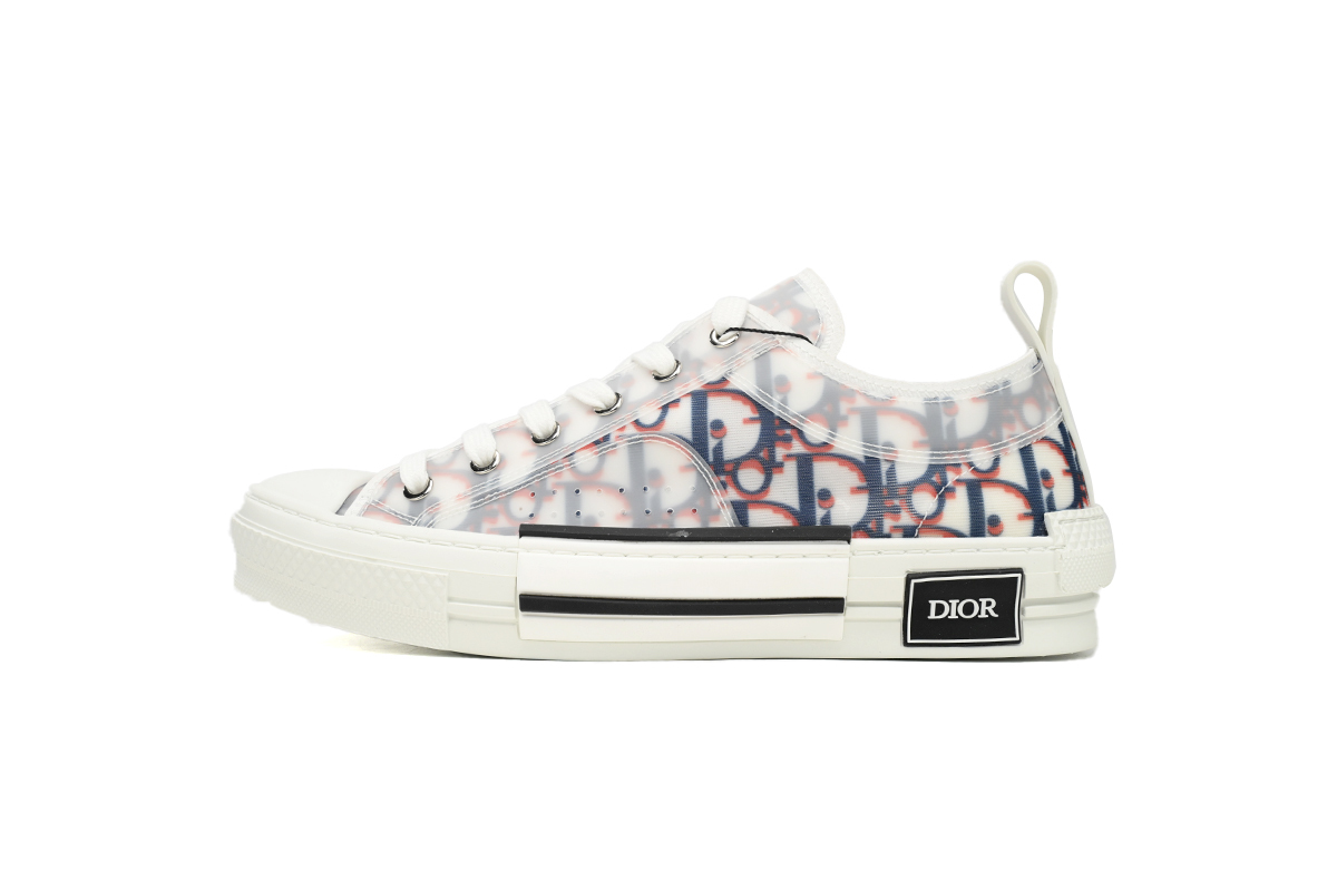 Dior B23 HT Oblique Low Bang Blue Red 3SN272ZIR 16536