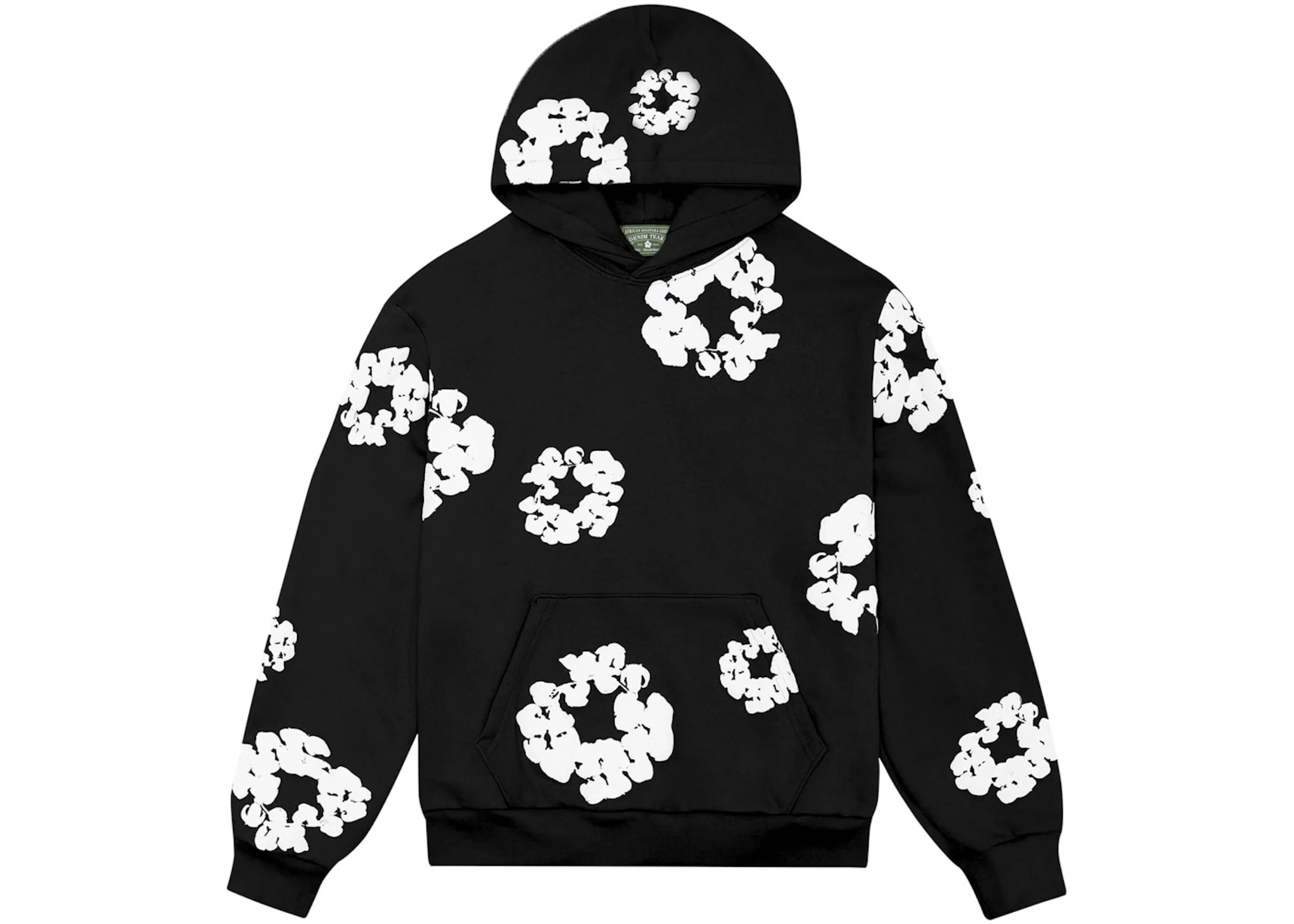 Denim Tears the Cotton Wreath Tracksuit Hoodie Sweatpants Grey Black Green