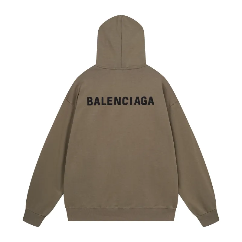Balenciaga Brown Hoodie
