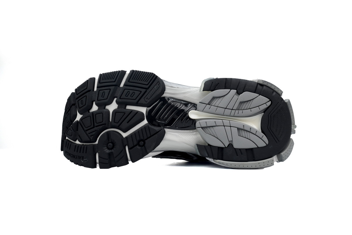 Balenciaga Runner White Black Gray 677402 W3RB2 9012