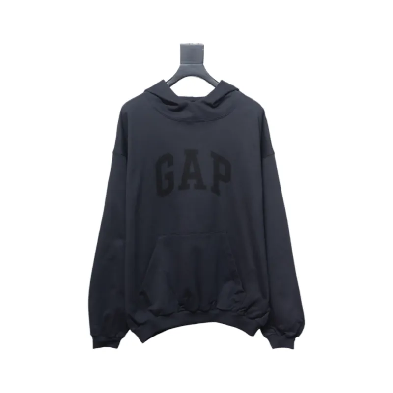 Yeezy Gap Engineered Balenciaga Hoodie Dark Grey