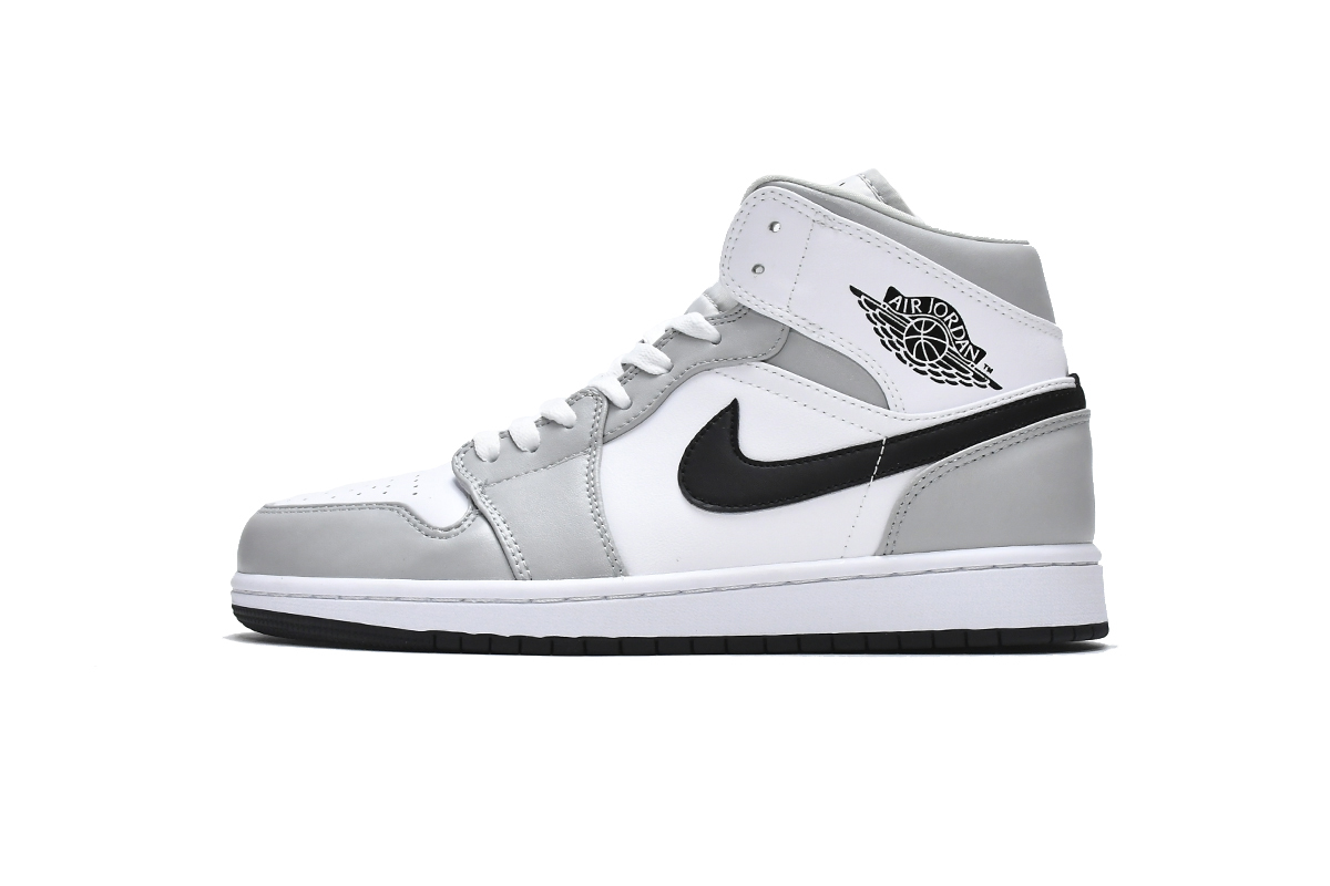 Air Jordan 1 Mid Grey Fog BQ6472-015