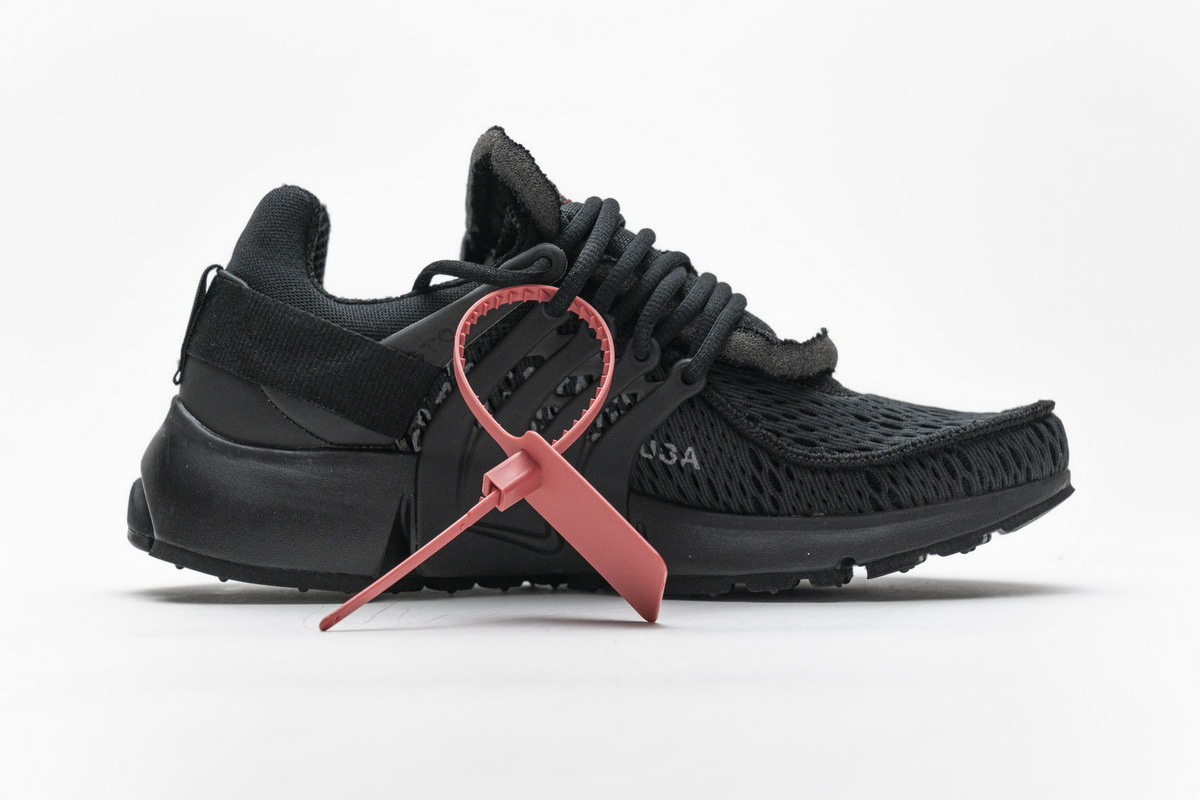 OFF-WHITE x Nike Air Presto Black Sneaker AA3830-002
