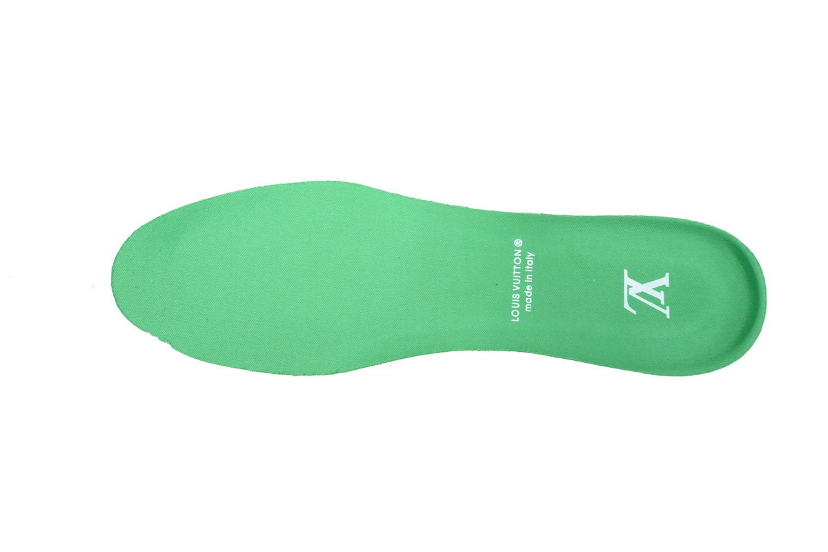 Louis Vuitton Skate Sneaker Green Black White