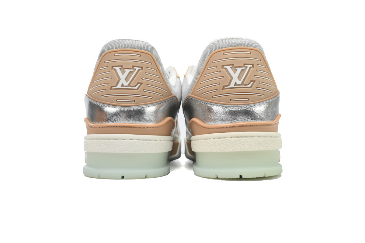 Louis Vuitton Trainer Metallic Beige