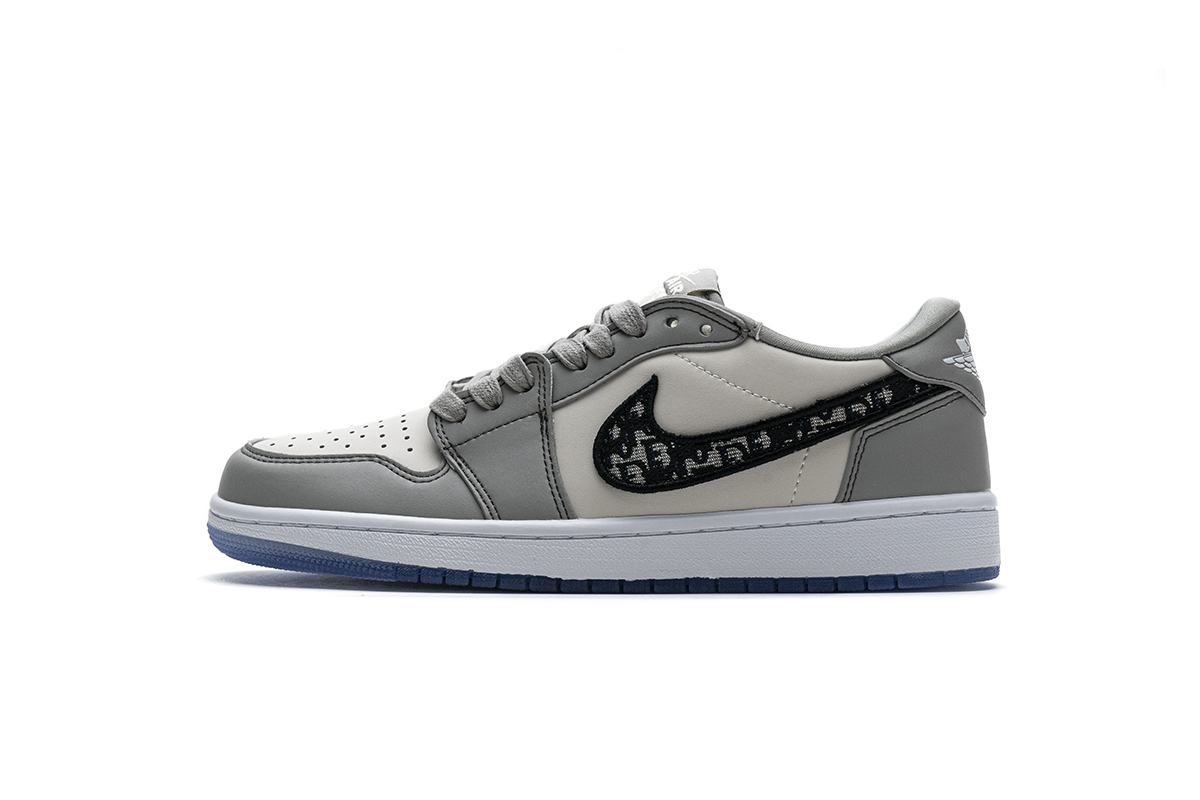 Dior x Air Jordan 1 Low Wolf Grey CN8608-002