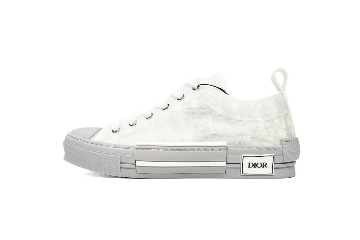Dior B23 HT Oblique Low Rank Silver Gray 3SN272ZIR 16536