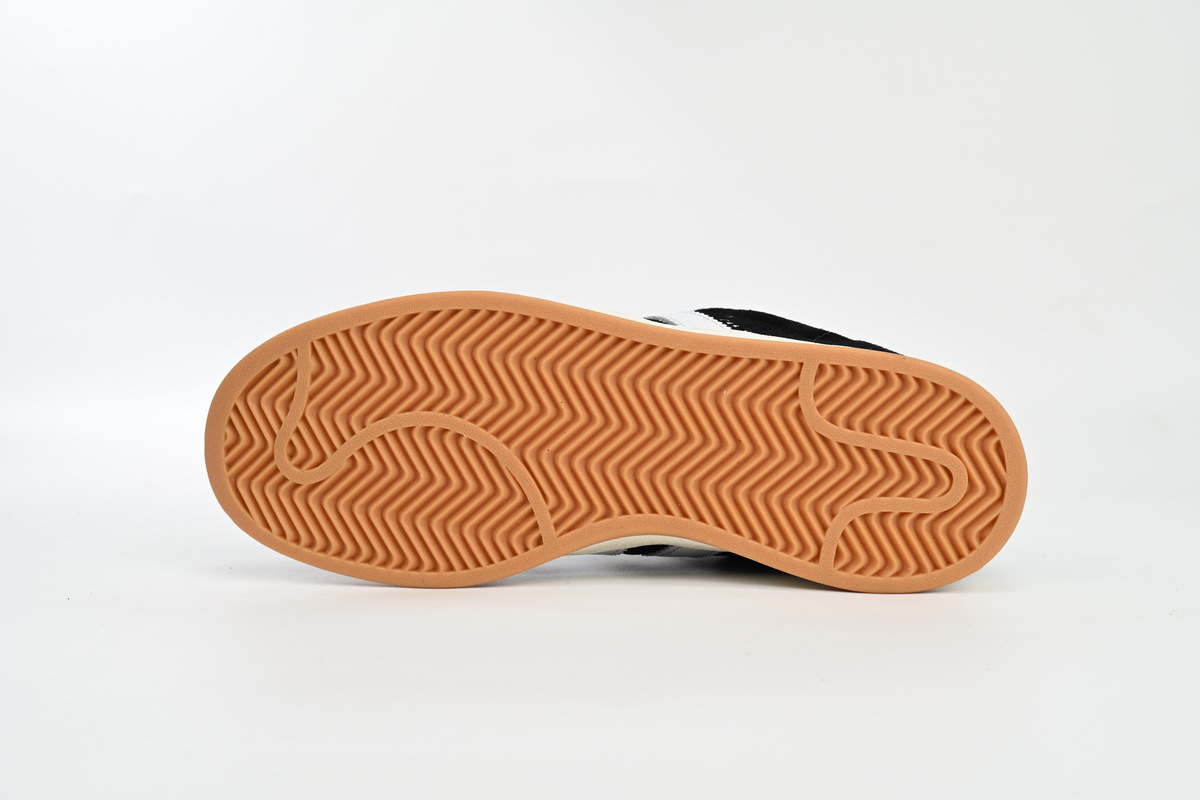Adidas Campus Shoes Black White HQ8708