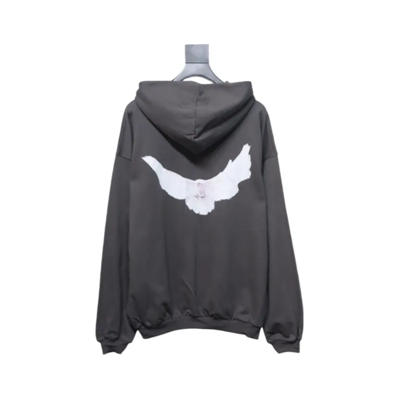 Yeezy Gap Engineered Balenciaga Hoodie Grey
