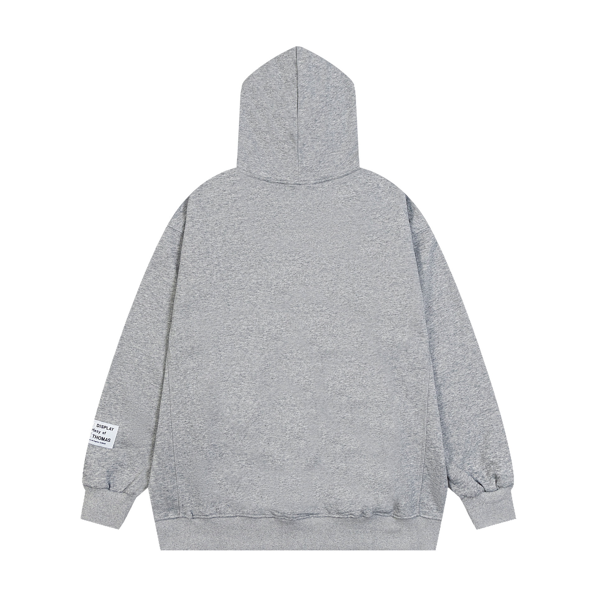 Gallery Dept Hoodie With Hat Grey Black