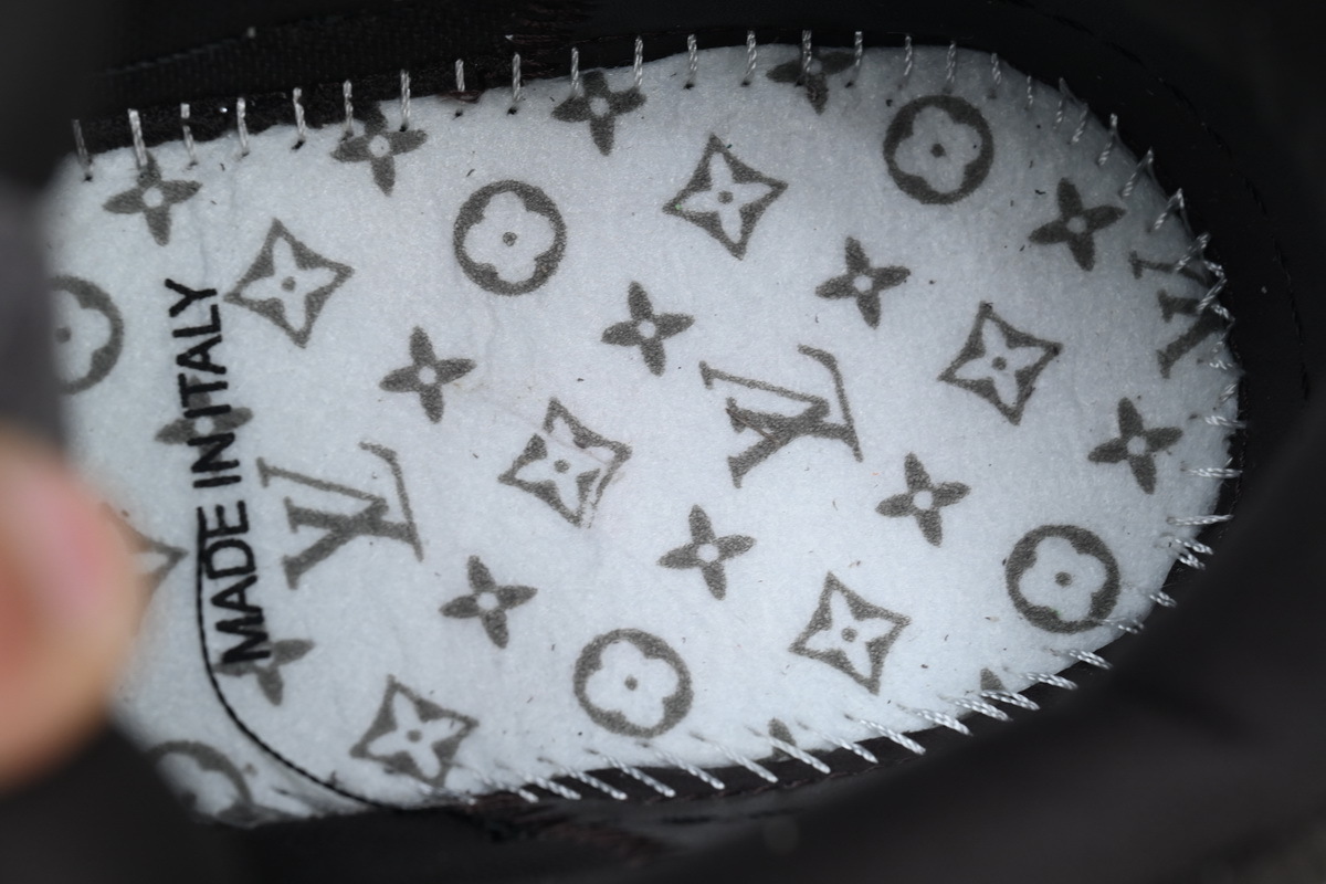 Louis Vuitton Skate Sneaker Gray Black White