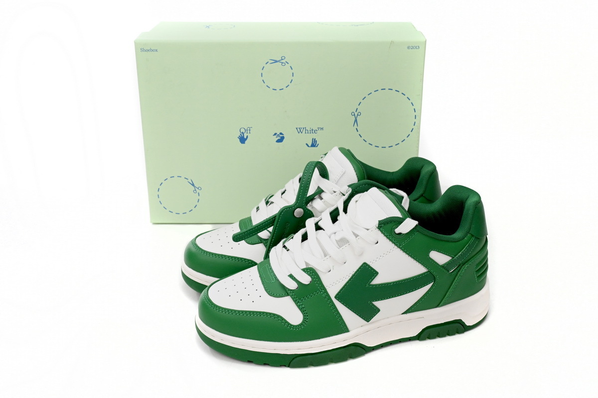 OFF-WHITE Out Of Office Green OMIA189 C99LEA00 10155