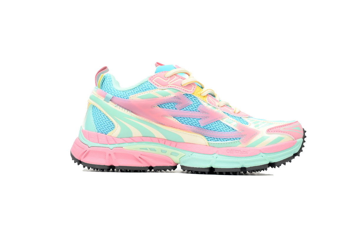 OFF-WHITE Be Right Back Out Of Blue Pink Blue
