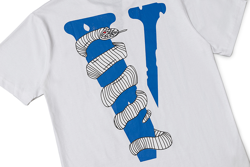 Vlone T-shirt Python Snake Shirt White