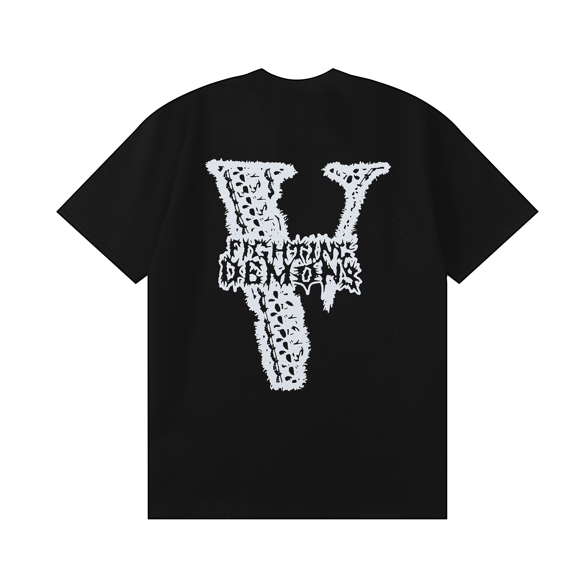 Juice WRLD Vlone Bones T-shirt Black