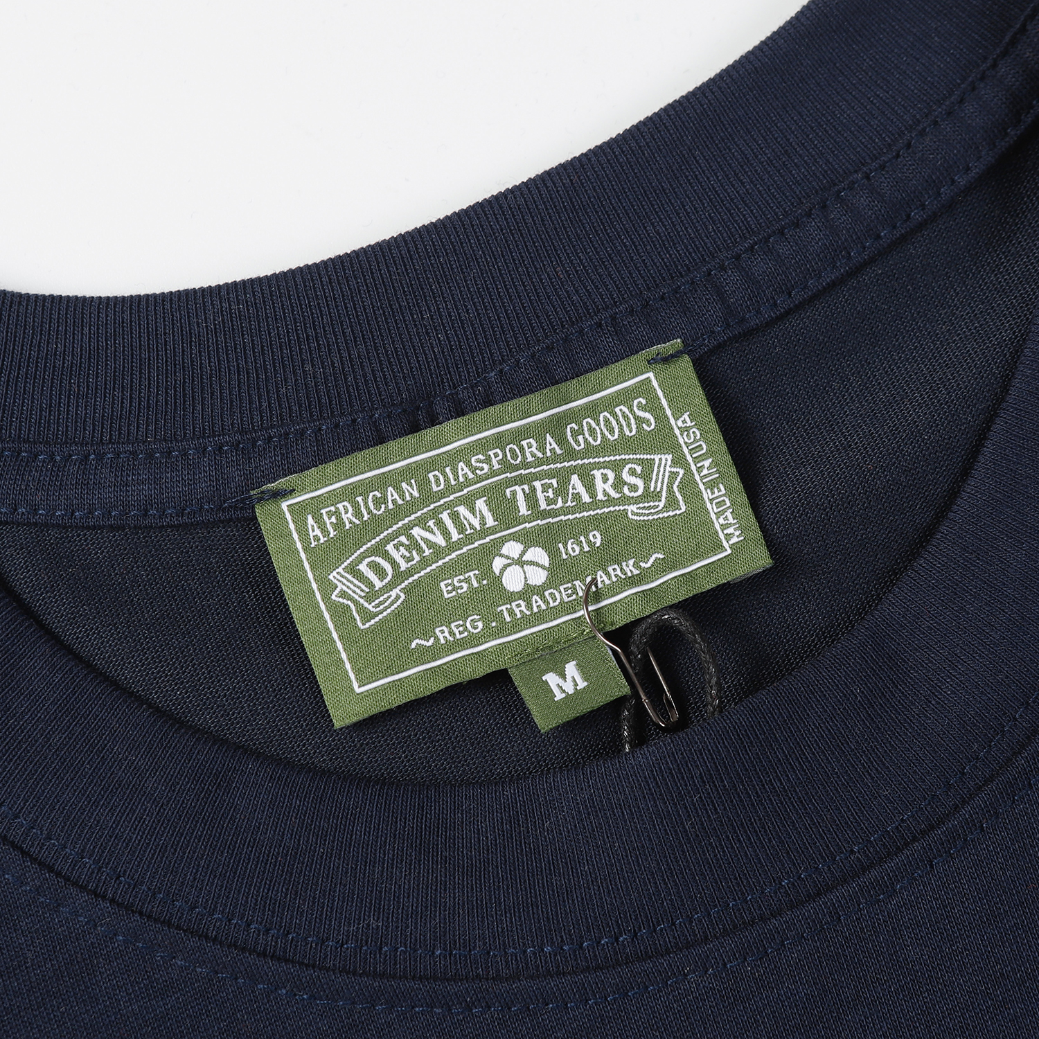 Denim Tears The Cotton Wreath T-shirt Navy
