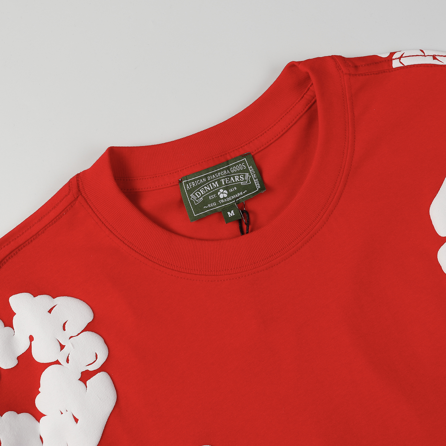 Denim Tears The Cotton Wreath T-shirt Red