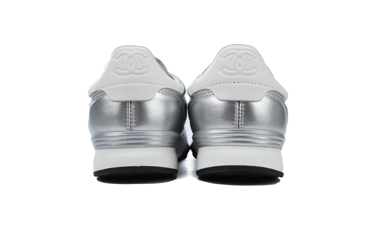 Chanel Sneakers 24A Silvery