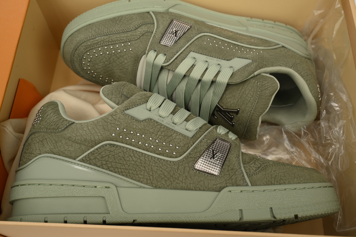 Louis Vuitton Trainer Green