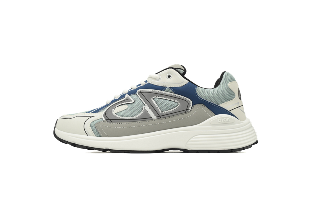 Dior B30 Mesh Light Blue Grey Trainer 3SN279ZRB_H560